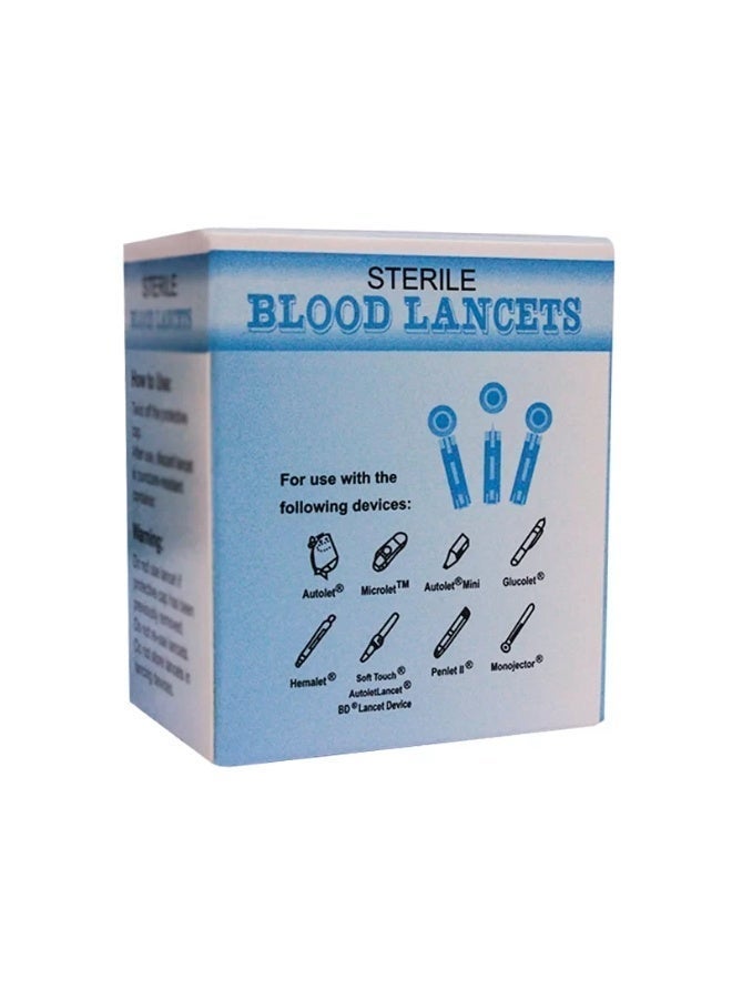 Gluco Dr GlucoDr Auto Blood Glucose Meter + 25 Strips + 100 Sterile Blood Lancets - Image 4